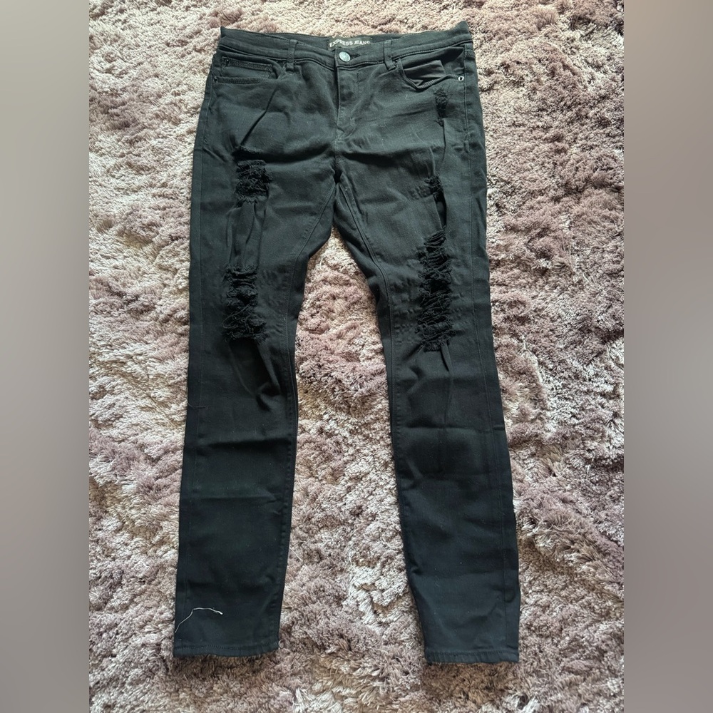 Express Distressed Jeans